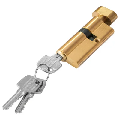 ISO19001 EN1303 Grade C brass single opening lock cylinder